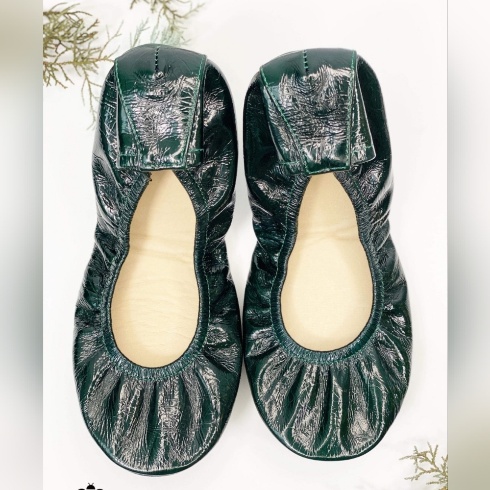 Storehouse Flats Pine Oil Tan Patent *New*
